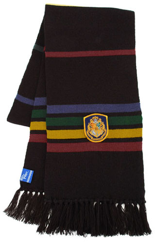 Hogwarts Black School Scarf by Harry Potter